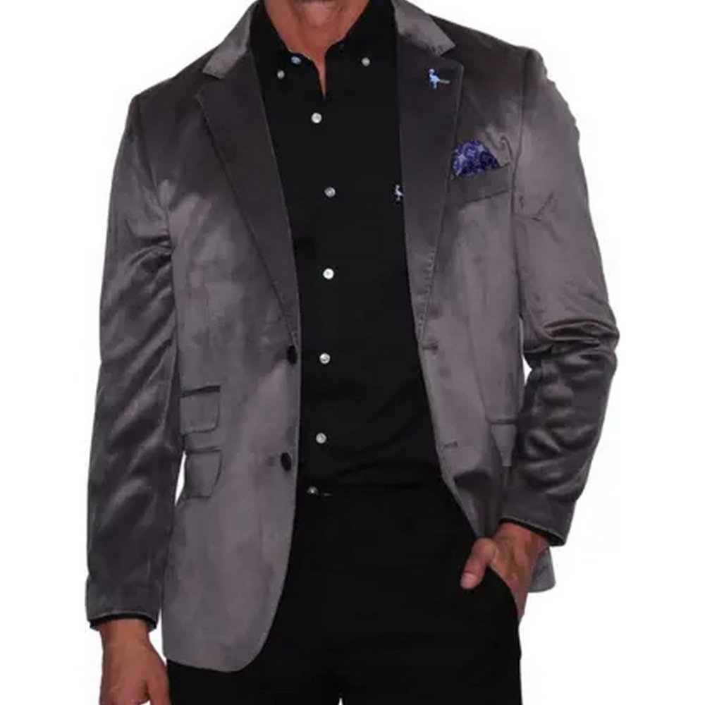 Tailorbyrd Solid Velvet Sportcoat Blazer